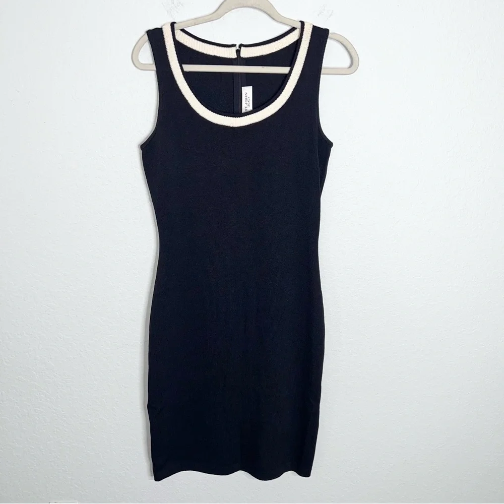 St. John Legacy Dress Women’s Size 4 Santana Knit Mini Sleeveless Rare B19